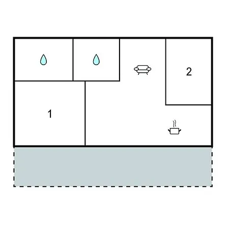 Kamp 2 Bedroom Stacaravan In Lopar